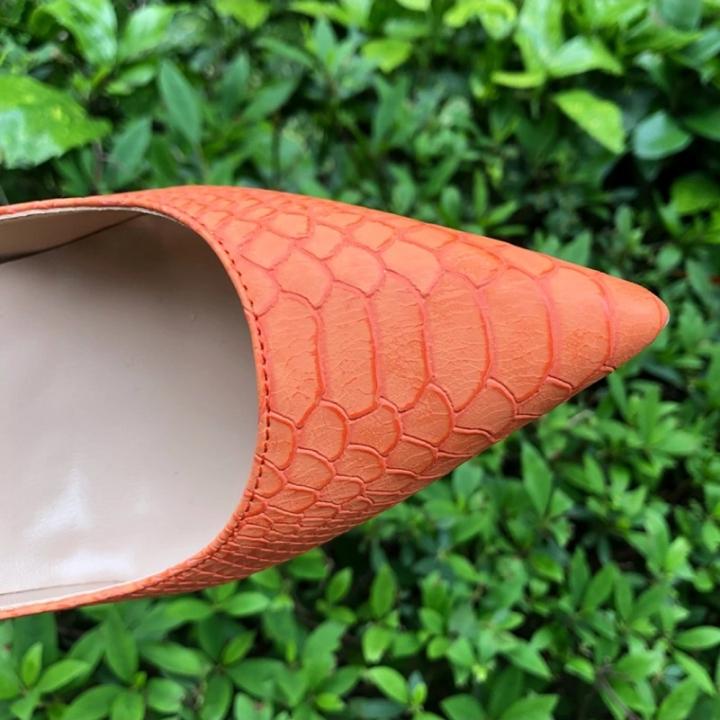 One of Kind Orange Croc