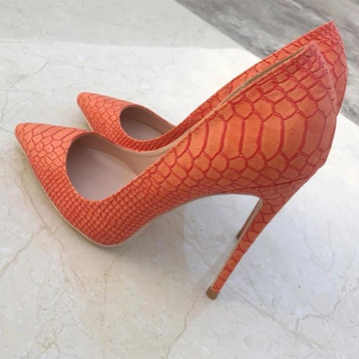 One of Kind Orange Croc