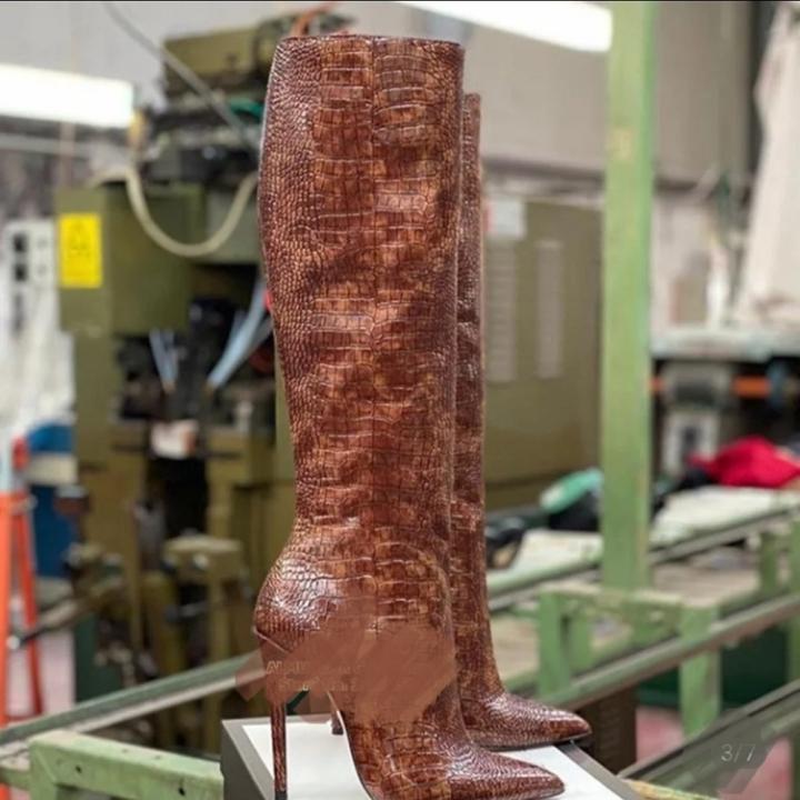 Sheree Brown Python Pattern Boot